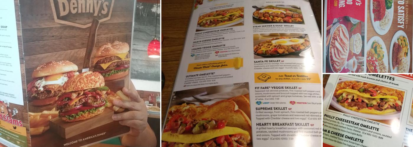 Denny's Menu