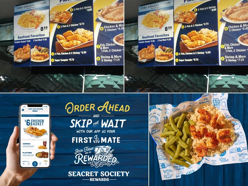 Long John Silver's Menu