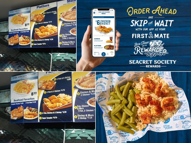 Long John Silver's Menu