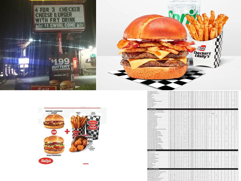 Checkers Menu