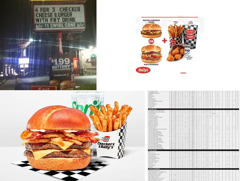 Checkers Menu