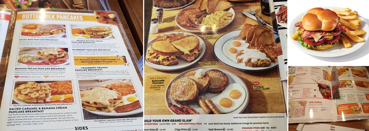 Denny's Menu
