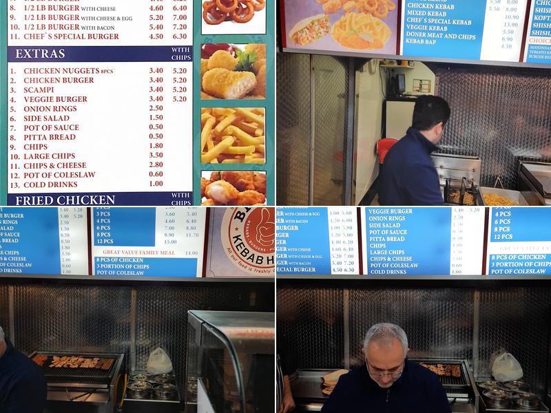 Bridport Kebab House Menu