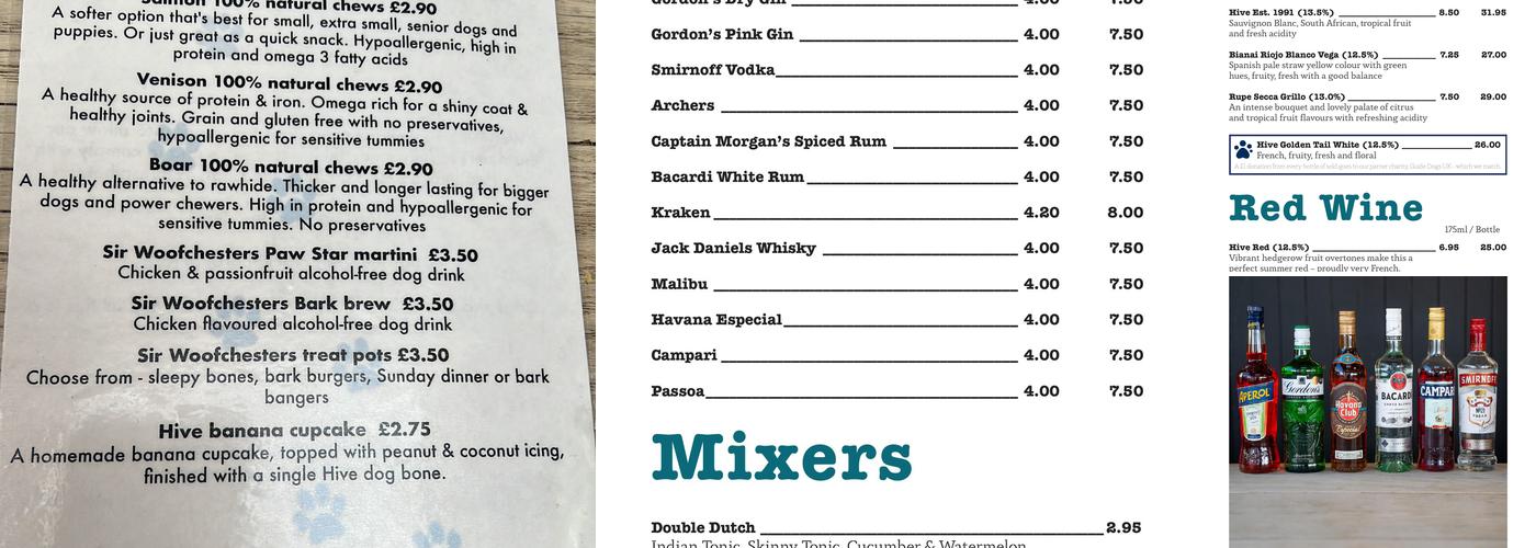 Watch House Cafe Menu