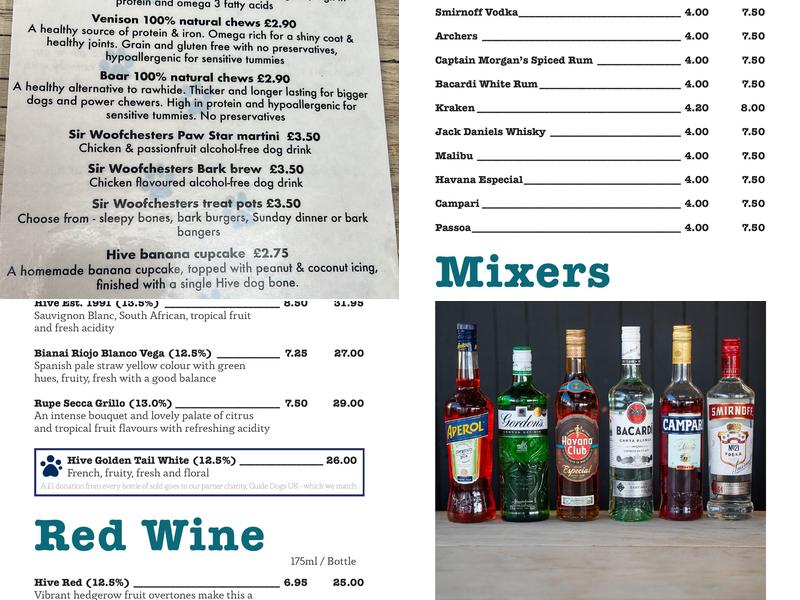 Watch House Cafe Menu