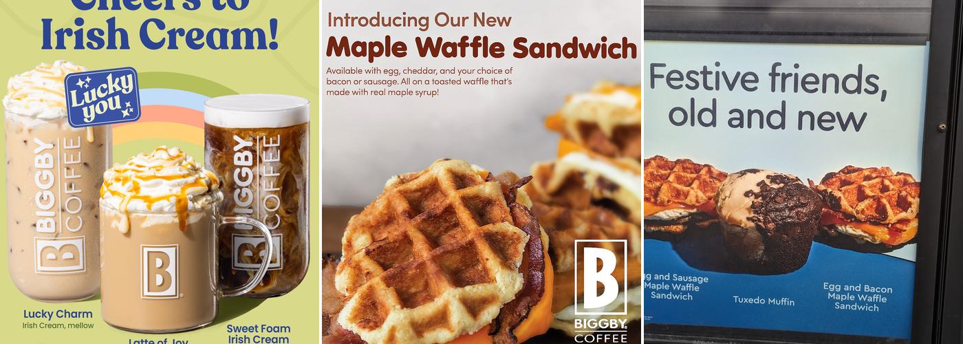 BIGGBY COFFEE Menu