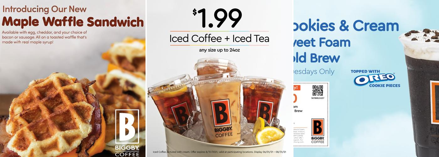 BIGGBY COFFEE Menu