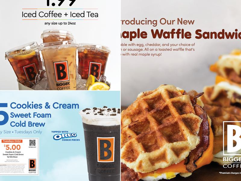 BIGGBY COFFEE Menu