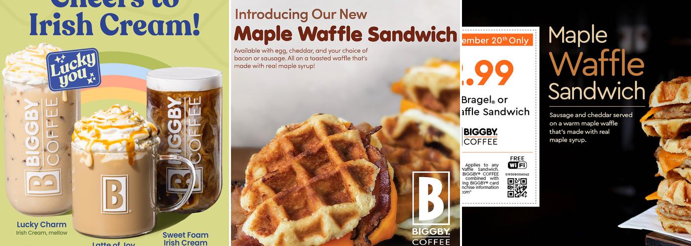 BIGGBY COFFEE Menu