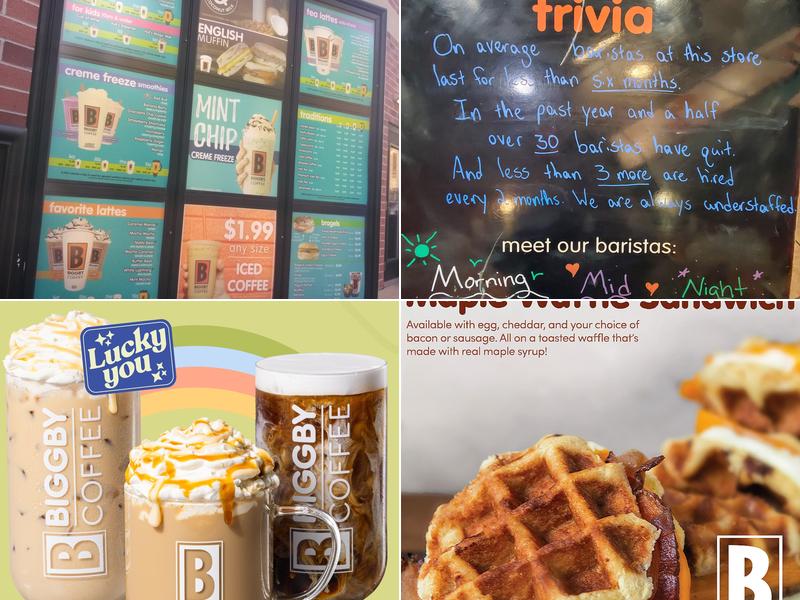 BIGGBY COFFEE Menu