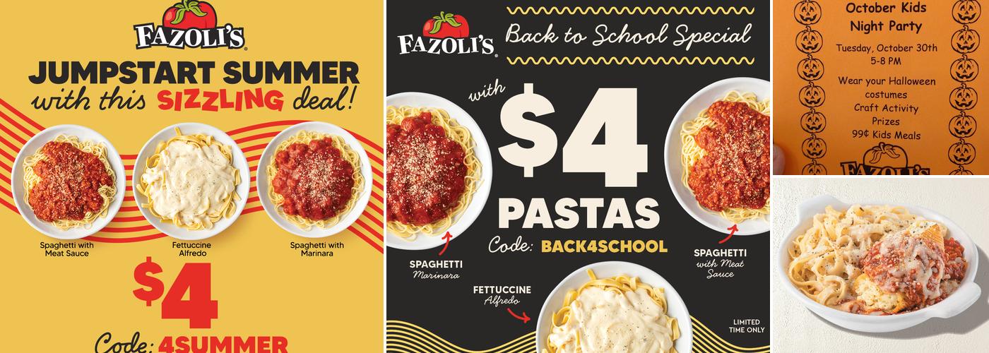 Fazoli's Menu
