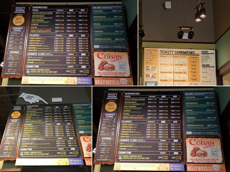 Potbelly Menu