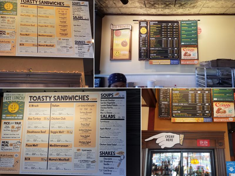 Potbelly Menu