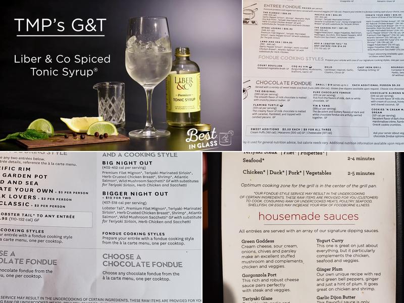 Melting Pot Menu