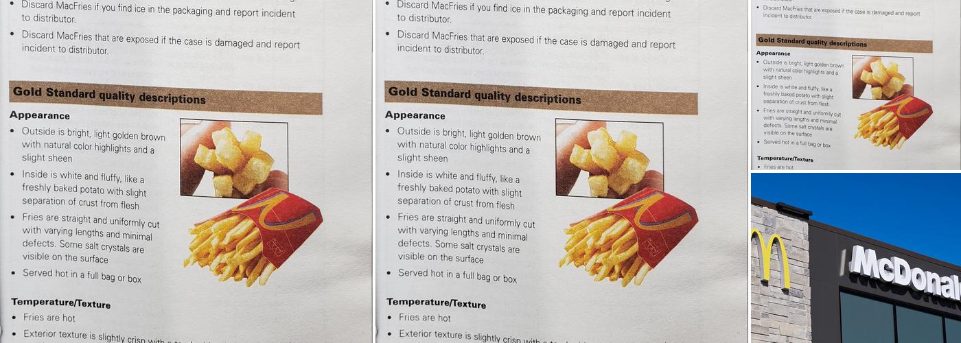 McDonald's Menu