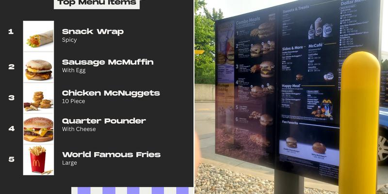 McDonald's Menu