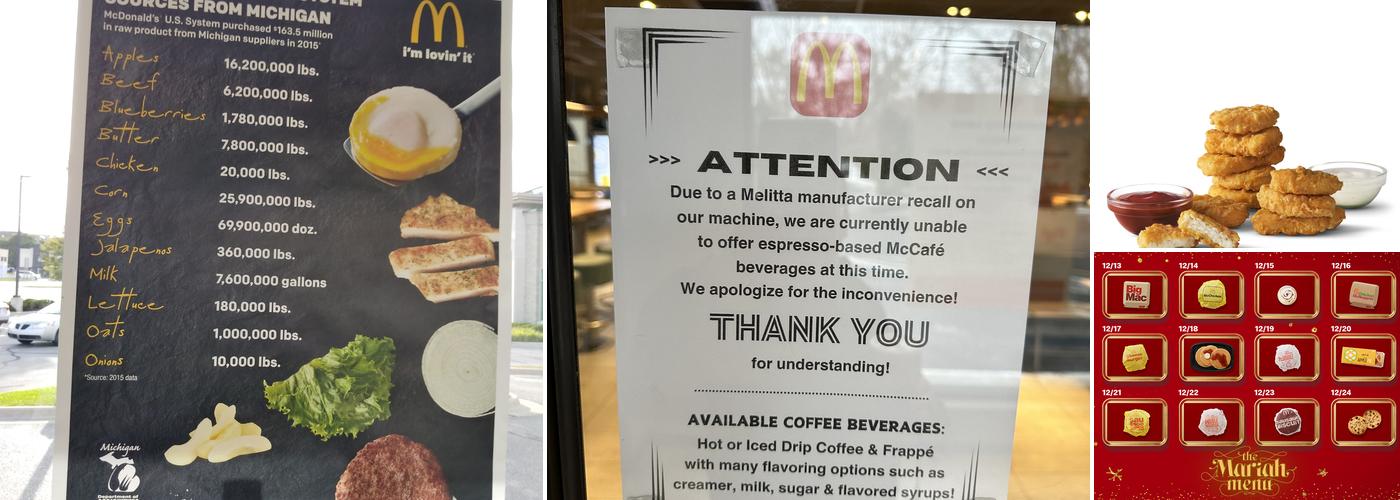 McDonald's Menu