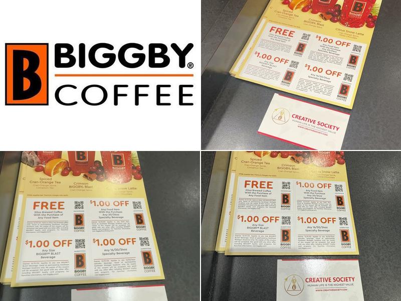 BIGGBY COFFEE Menu