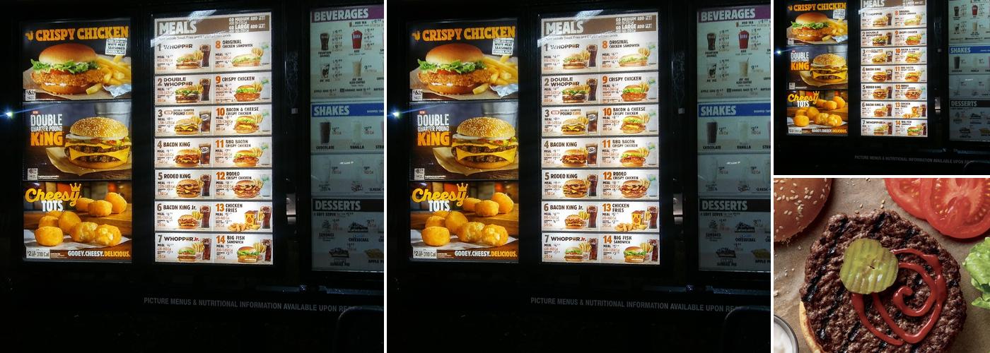 Burger King Menu
