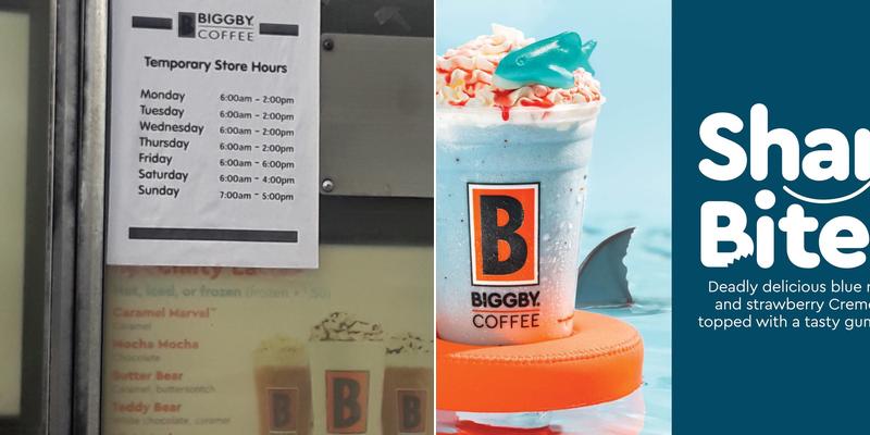 BIGGBY COFFEE Menu