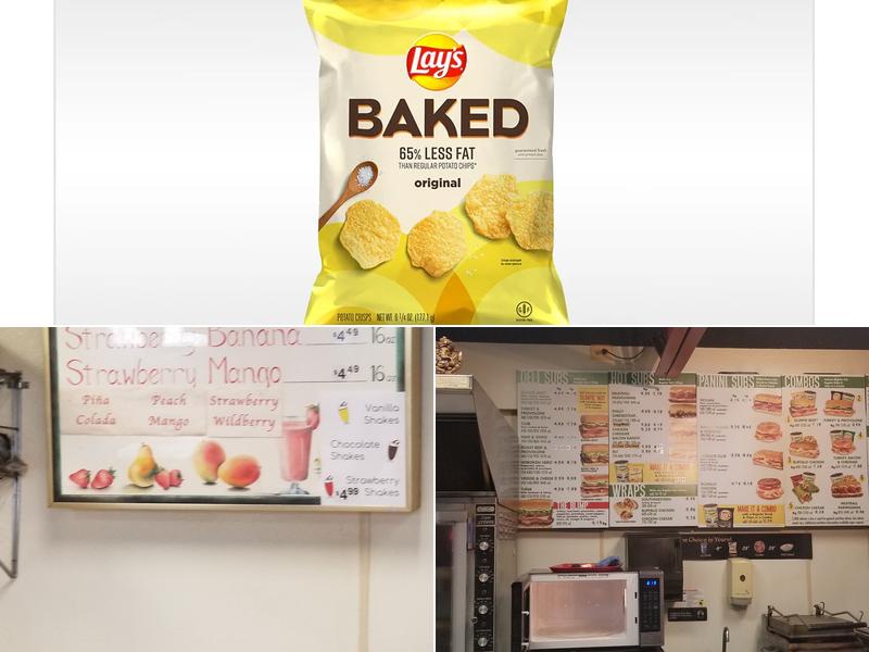 Blimpie Menu