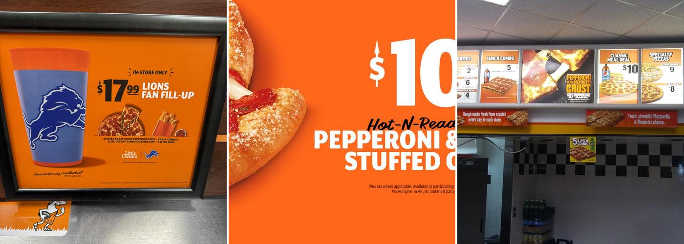 Little Caesars Pizza Menu