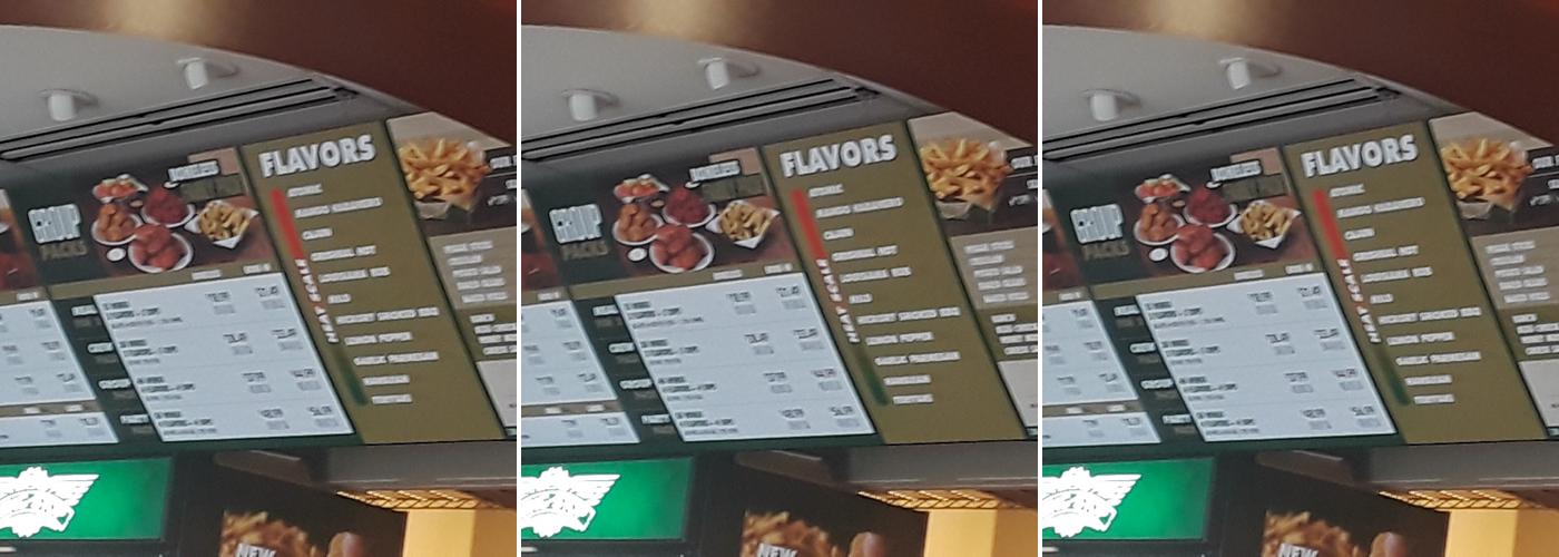 Wingstop Menu