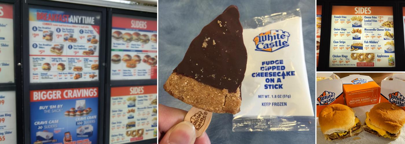 White Castle Menu