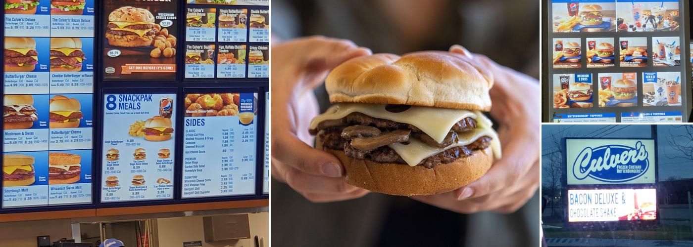 Culver’s Menu