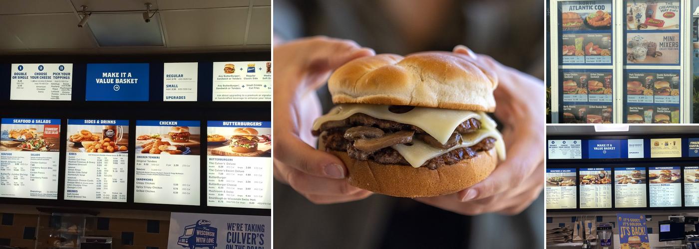 Culver’s Menu
