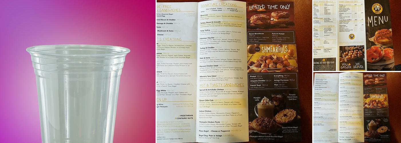 Einstein Bros. Bagels Menu