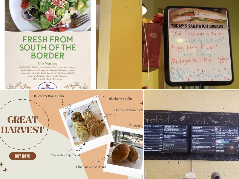 Great Harvest Bread Co. Menu