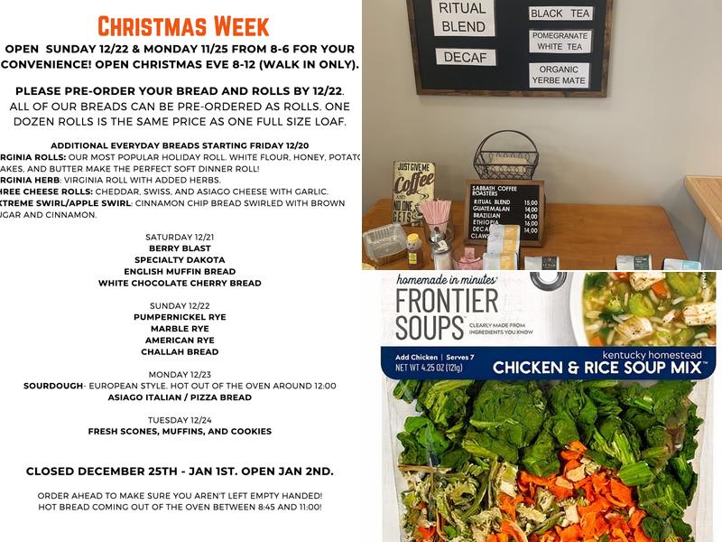 Great Harvest Bread Co. Menu