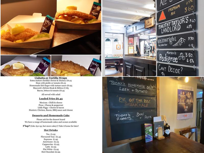 The Spanker Inn Menu