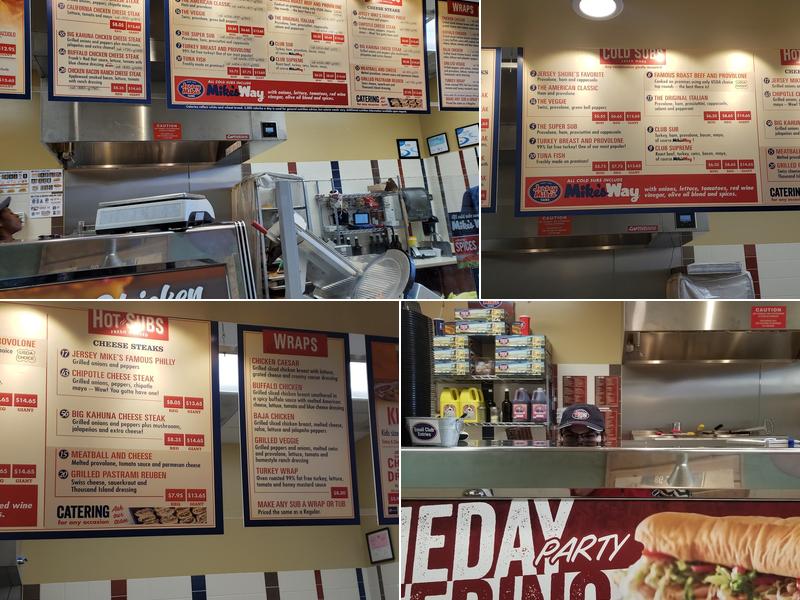 Jersey Mike's Subs Menu