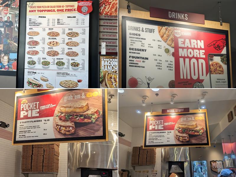 MOD Pizza Menu