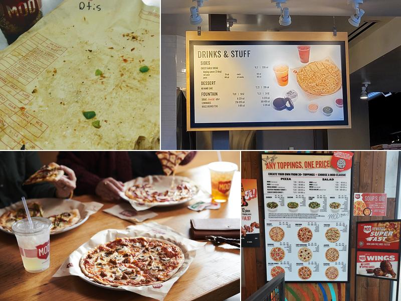 MOD Pizza Menu