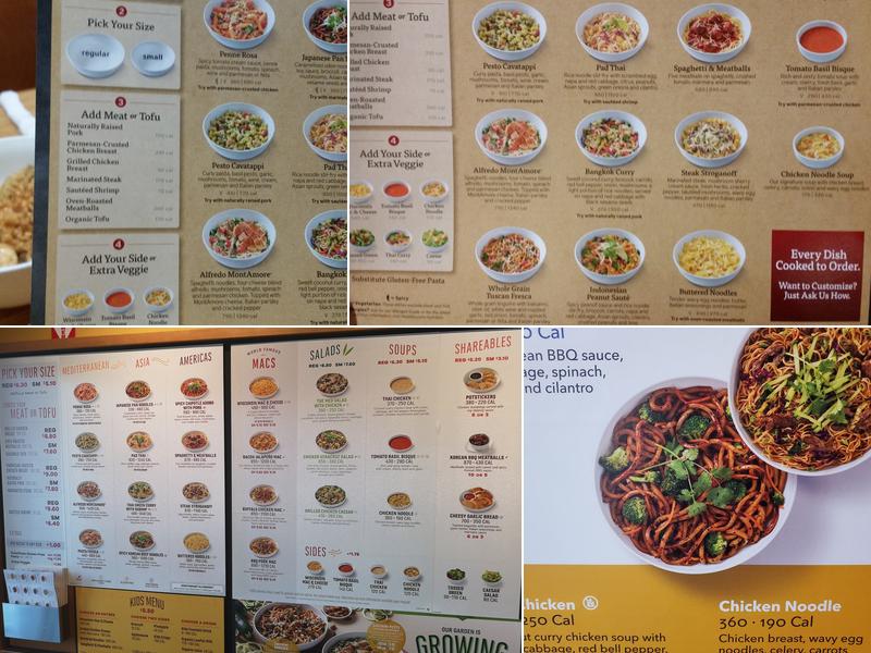 Noodles and Company Menu