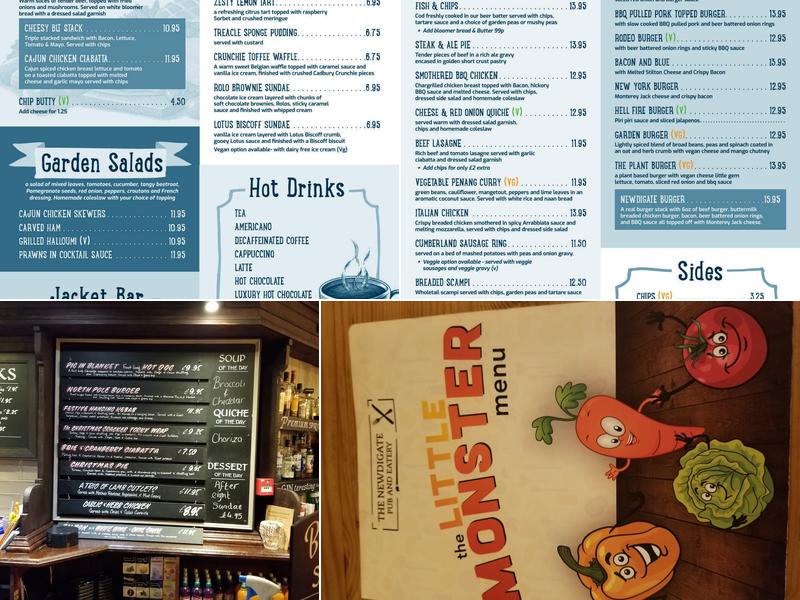 The Newdigate Arms Menu