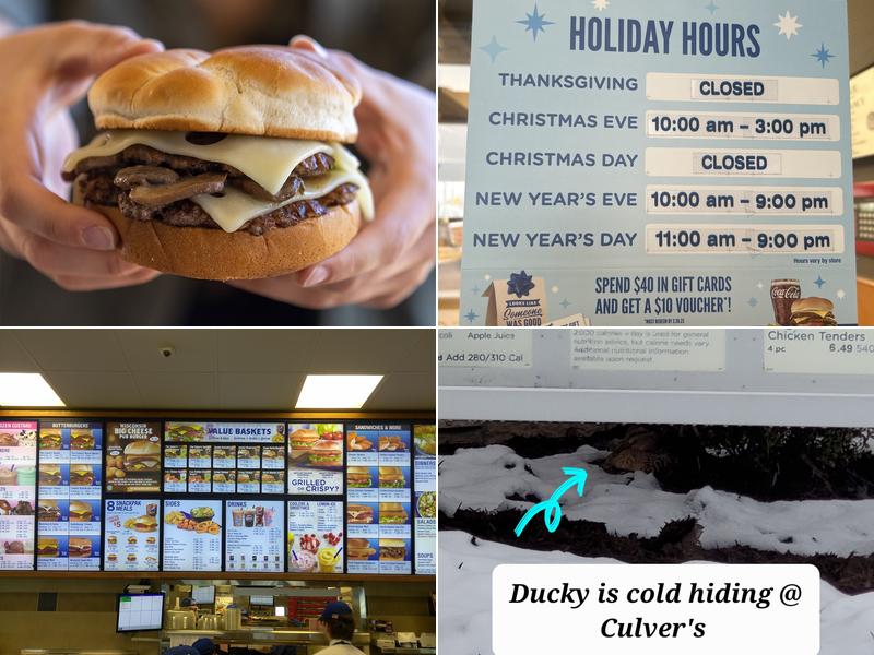 Culver’s Menu