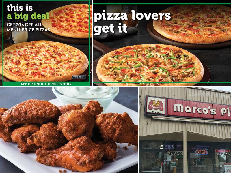 Marco's Pizza 4019 Pelham St, Dearborn Heights