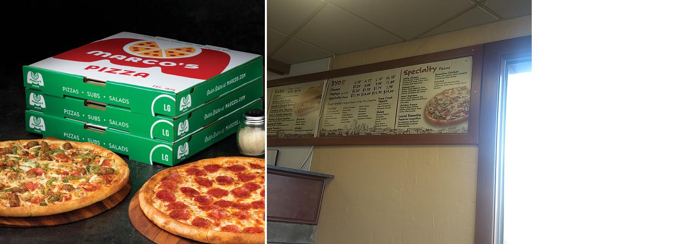 Marco's Pizza Menu