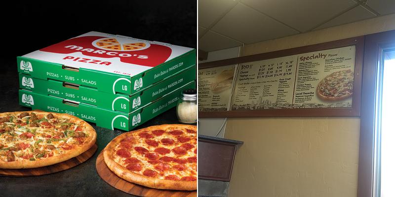 Marco's Pizza Menu