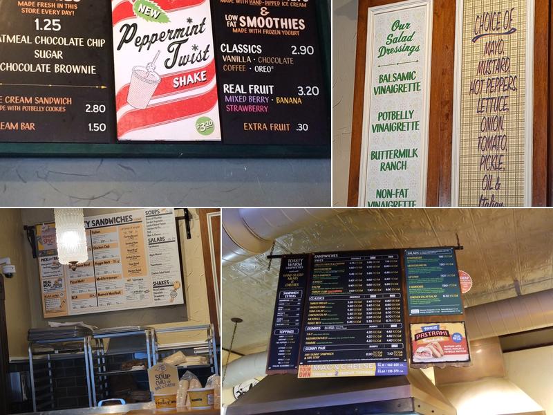 Potbelly Menu
