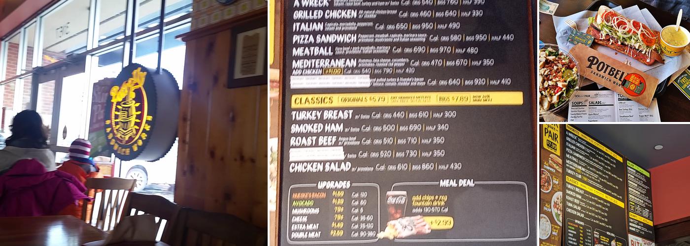 Potbelly Menu