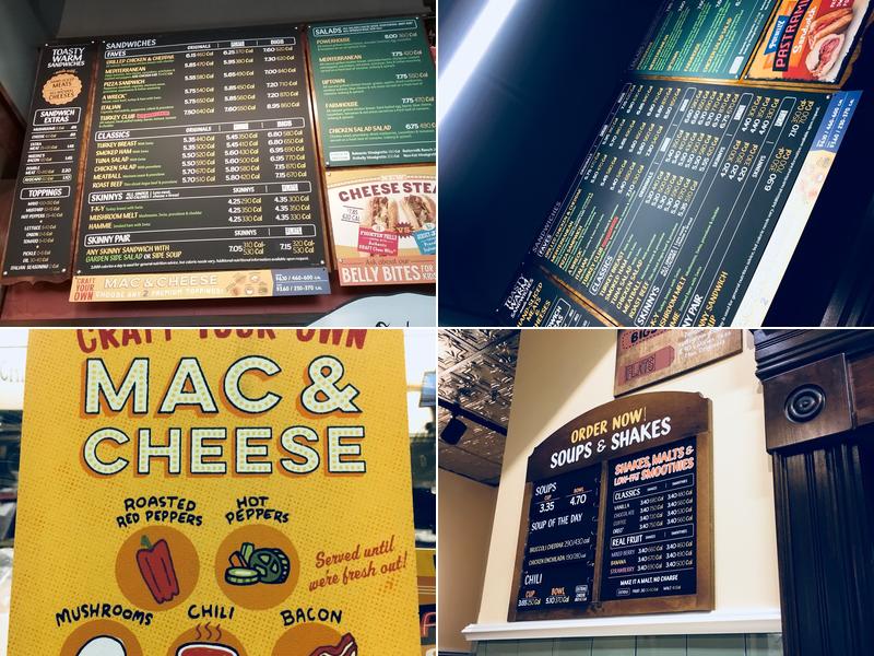 Potbelly Menu