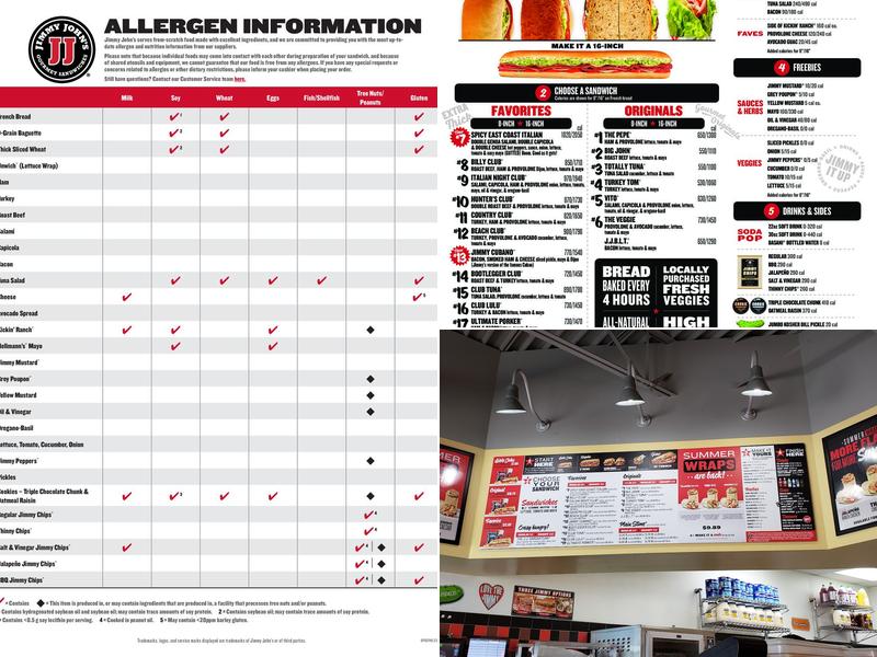 Jimmy John's Menu