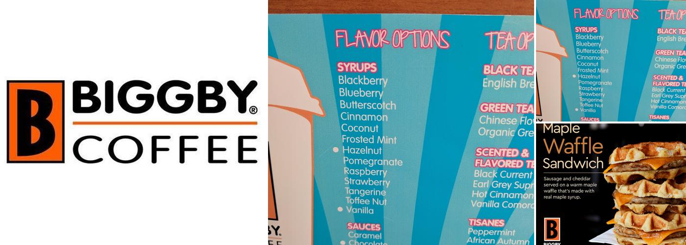 BIGGBY COFFEE Menu