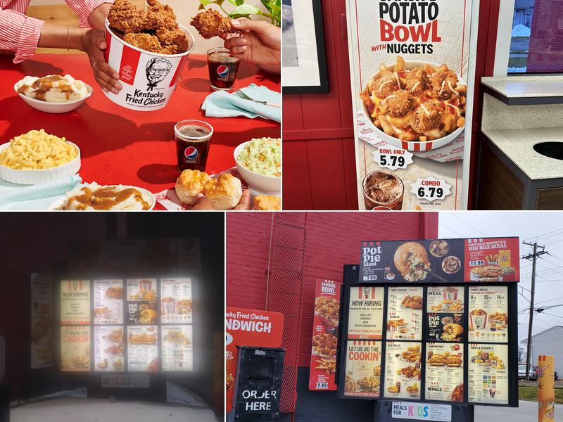 KFC Menu