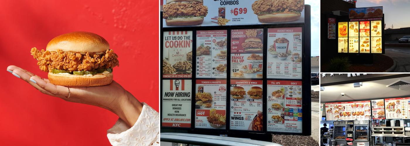 KFC Menu